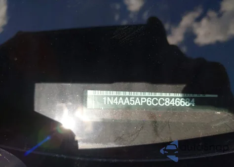 2012 Nissan Maxima 3.5 Sv z USA, uszkodzony, nr VIN 1N4AA5AP6CC846684